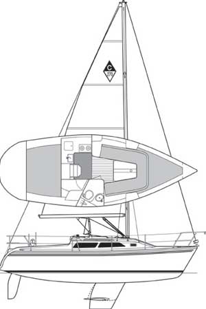 Catalina 27 diagram