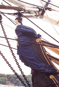 Bounty figurehead replica