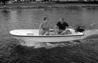 Boston Whaler dinghy