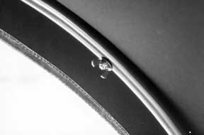 Using wing-nuts on the inside to ease disassembly