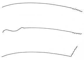 Adjust mainsheetto make trailing edge fly straight back
