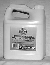 Stove fuel container