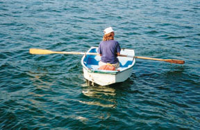 Second dinghy, bow