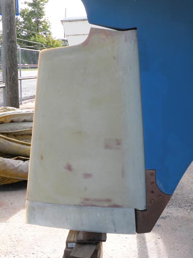 Levity's rudder